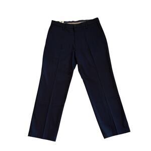 Dockers Signature Khaki Pants Mens Size 34x29 Blue Classic Fit Flat Front Chino